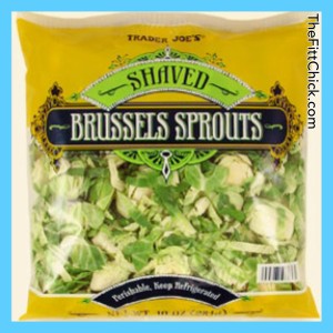 shredded brussel sprouts