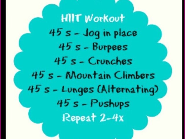 HIIT Workout!