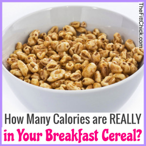 calories in breakfast cereal