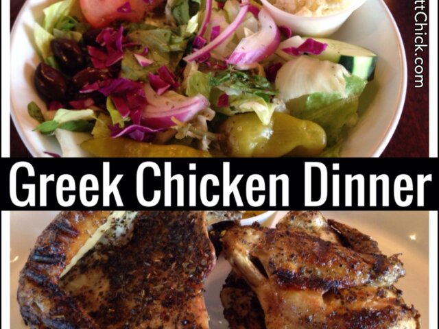 Teddy Fabz Greek Chicken Dinner
