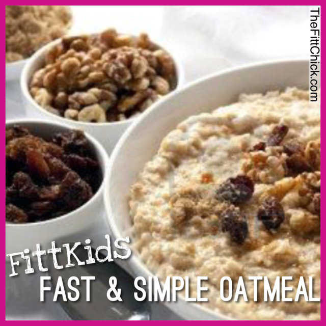 FittKids Fast & Simple Oatmeal