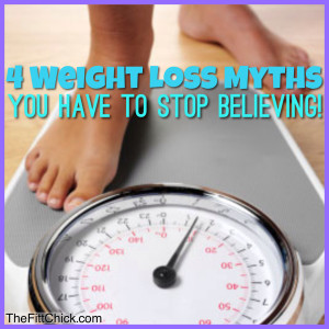 Weight loss Myths