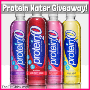 Protein Water Giveaway!