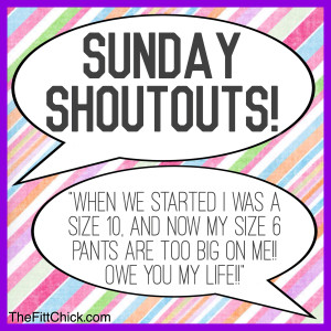 Sunday Shoutouts