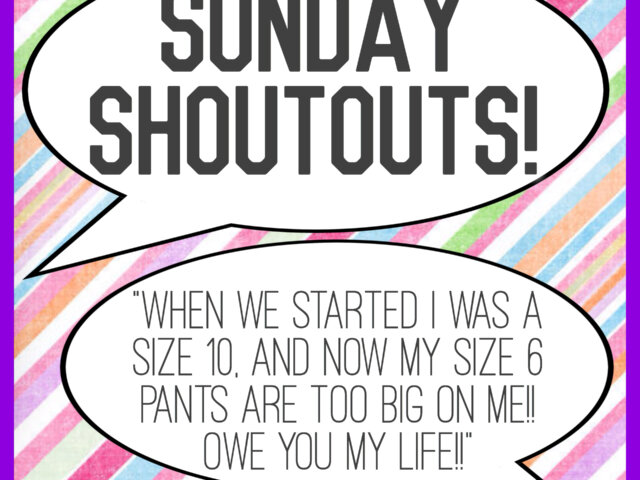 Sunday Shoutouts
