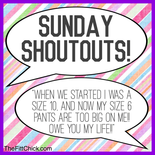 Sunday Shoutouts