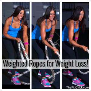 Weighted Ropes for Weight Loss!