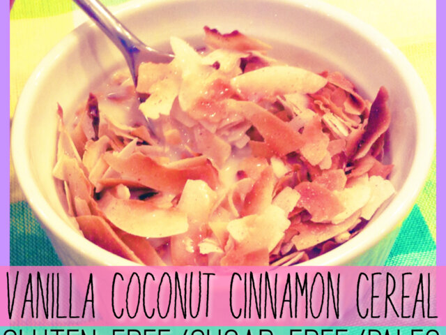 Vanilla Coconut Cinnamon Cereal