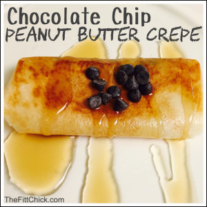 Paleo Choc Chip Crepe