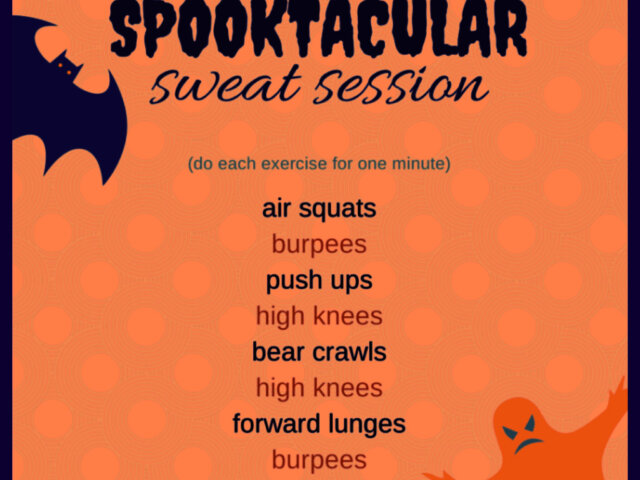 Post-Halloween Workout!