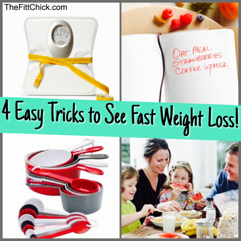 4 Quick And Easy Weight Loss Tricks! – TheFittChick