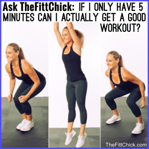 Get a Great Workout in Just 5 Minutes