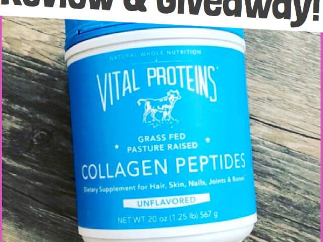 Vital Proteins Review and Giveaway!