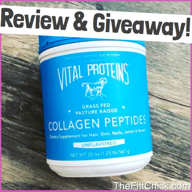 Freebie Friday Vital Proteins Collagen Peptides Giveaway Thefittchick,Romantic Master Bedroom Ideas On A Budget
