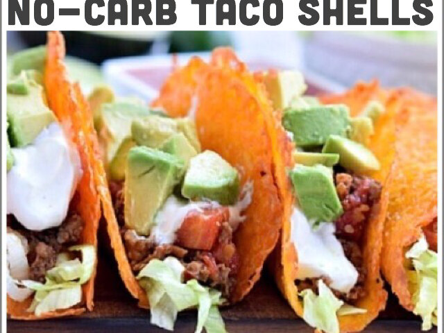 TheFittChick Crispy Cheesy Taco shells