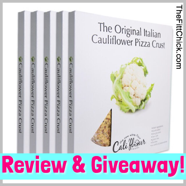 Cali'flour Pizza Crust Giveaway!