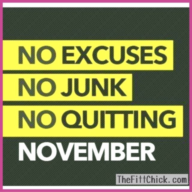 November Motivation