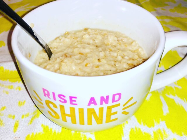 New Mug...Same Oatmeal!