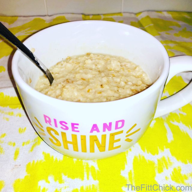 New Mug...Same Oatmeal!