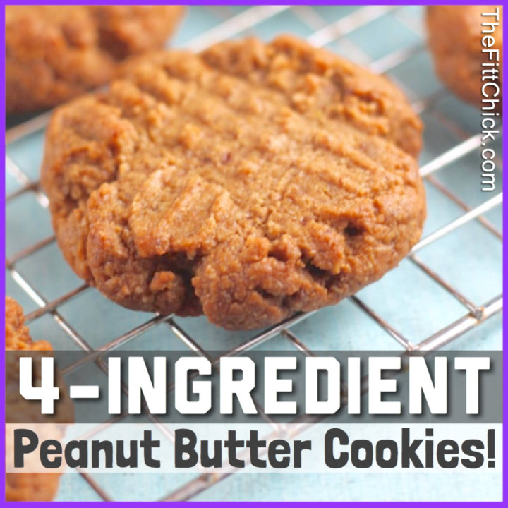 The Best Weight Loss Friendly Peanut Butter Cookies! TheFittChick